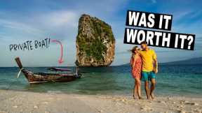 KRABI ISLAND HOPPING THAILAND | Private Long Tail Boat Tour