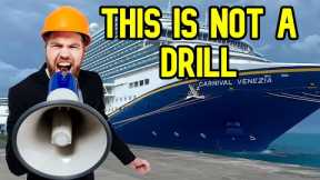 CREW MEMBER FALLS OVERBOARD AT THE BEST OR WORST POSSIBLE TIME  - CRUISE NEWS