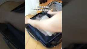Travel Pack With Me For A Business Trip #travelpacking #packing #sgtravel #travelbag #shorts