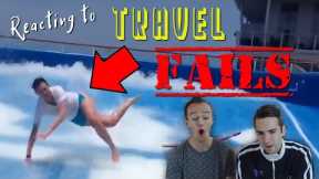 Reacting to Travel Fails | Try Not To Laugh Challenge of Vacation Fails Compilation