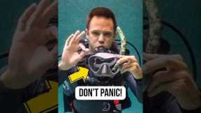 Scuba mask fell off? Don’t panic, do this!