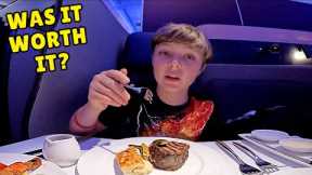 $30,000 BUSINESS CLASS with KIDS | 24 Hours in the WORLD'S BEST BUSINESS CLASS: Qatar Airways Qsuite