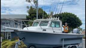 First Boat Trip to Catalina Island on our new 2021 Parker 2320 - Searching for Bluefin Tuna