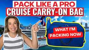 *NEW* 2024 Cruise Carry-on Must-Haves, Tips & Hacks | Pack with me! 🛳️✈️🧳