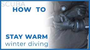 How To stay Warmer Winter Diving #scuba #top10  #howto#