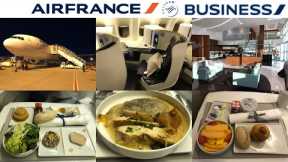 Air France BUSINESS Class: Washington Dulles to Paris CDG