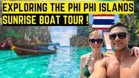 PHI PHI ISLAND SUNRISE TOUR - Take this tour to AVOID THE CROWDS!🇹🇭 #phuket #thailand #travel