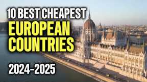 10 Best Cheapest European COUNTRIES to Visit from India | Europe Trip BUDGET