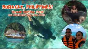 EPIC BORACAY ISLAND HOPPING TOUR 🇵🇭| Snorkeling, Puka Beach, Kawa Bath with Buffet Lunch