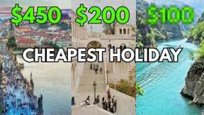 10 Cheapest European Destinations for 2025 (Real Cost)