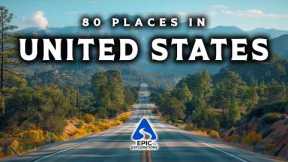 WONDERS OF USA | 80 Most Beautiful Places in the United States | 4K Travel Guide