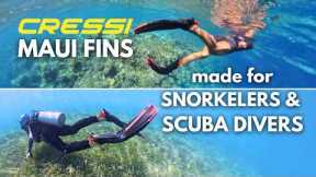 Cressi Maui – Travel Fins for Snorkelers & Scuba Divers [Scuba Fin Review 2025]
