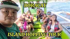 Boracay Island Hopping Private Boat and Lunch Buffet w/ my guests Magbabua Family || by: Rene Cosido