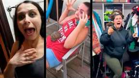Scare Cam Pranks Reaction 2025 | #395 Funny Scare Prank | Jump Scare | Funny Compilation |Funny Fail