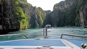 Island Hopping Adventure | Tranquil Boat Ride in Blue Waters