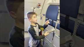 The Funniest Airplane Moment 😂