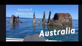 Moreton Bay - a beautiful setting for a boat expedition and island hopping.