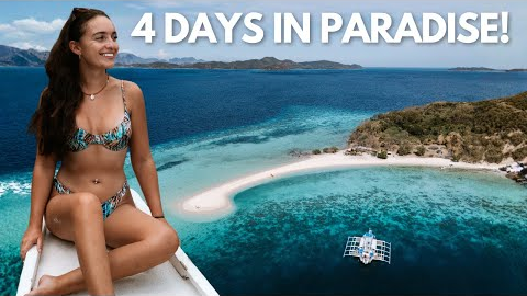 Philippines BEST Experience?! - 4 Day Island Hopping from El Nido to Coron 🇵🇭