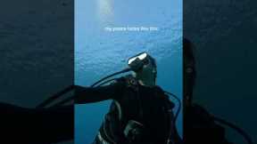 What my peace looks like… #diving #femaletravel #oceanlife #travel #scuba #underwater #ocean #diving