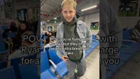 #shorts #flight #ryanair #relatable #travel #funny #comedy #humor #airport #funnylife #fails