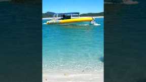 Blink and We’re Gone! Speedboat Beach Pickup  #fun #boat #travel #funfilled