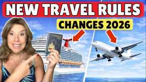 NEW Travel Rules Coming to Cruising in 2026 (IMPORTANT)