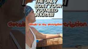 The ONLY boat TOUR in KRABI you CAN'T miss 🇹🇭🏝 (Best Small Islands in Thailand)