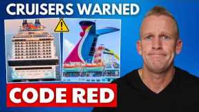 🚨MSC Issues CODE RED — Carnival Sends Warning to Passengers