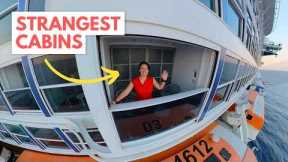 Staying In The Weirdest Cruise Ship Cabins