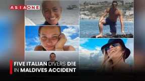 Five Italian Divers D!e in Maldives Scuba Accident During Deep Cave Exploration | Asia One News